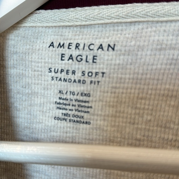 AMERICAN EAGLE MEN LONG SLEEVES SHIRT SUPER SOFT STANDARD FIT SHIRT SZE XL - Picture 15 of 15